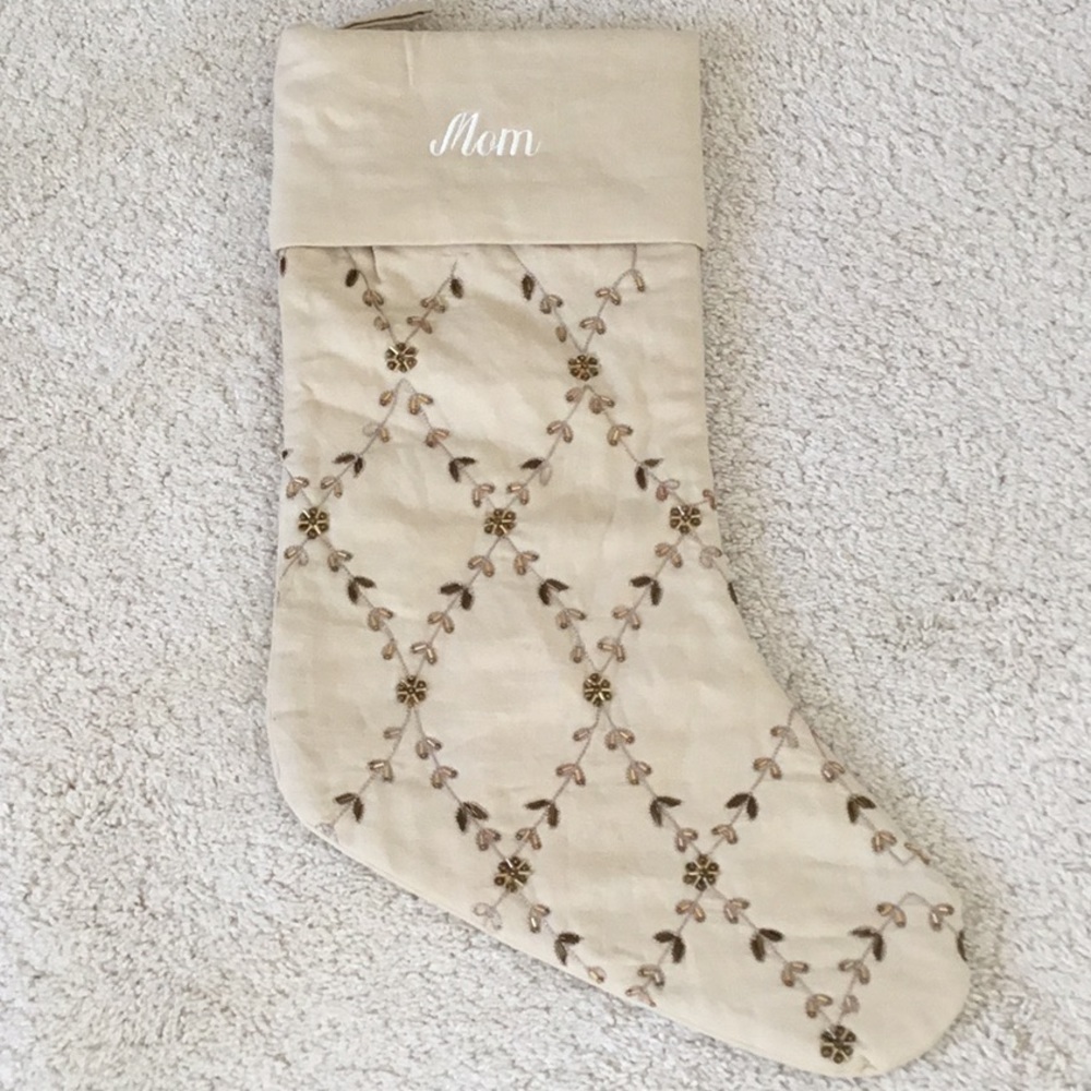 Pottery Barn Mom Christmas Stocking